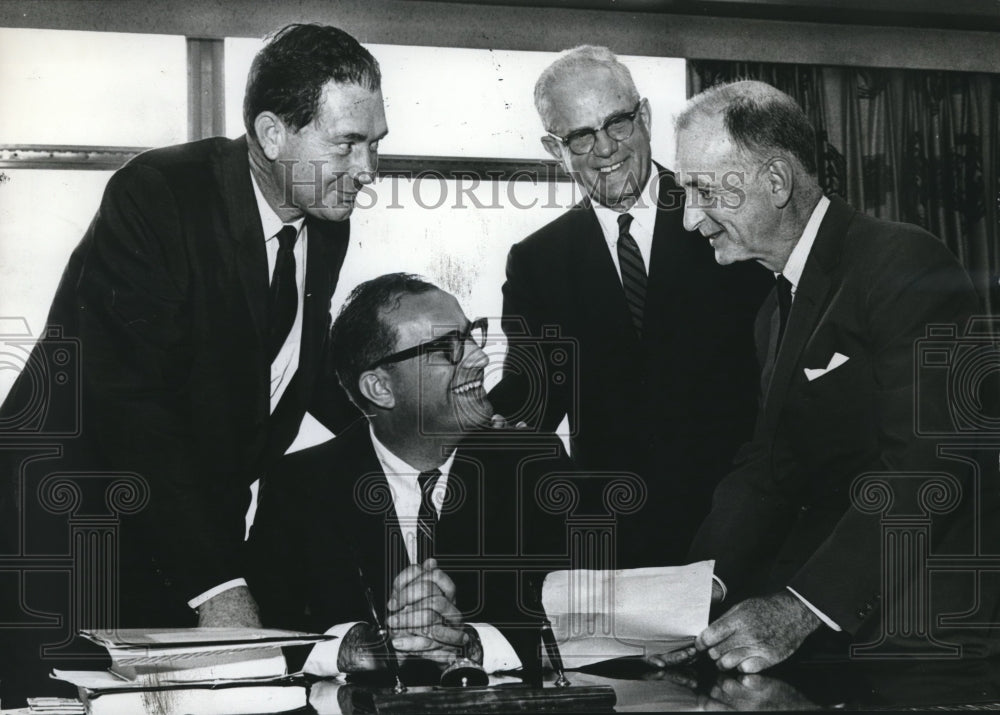 1966, Salvation Army Receives Big Pledge From U.S. Steel, Alabama - Historic Images