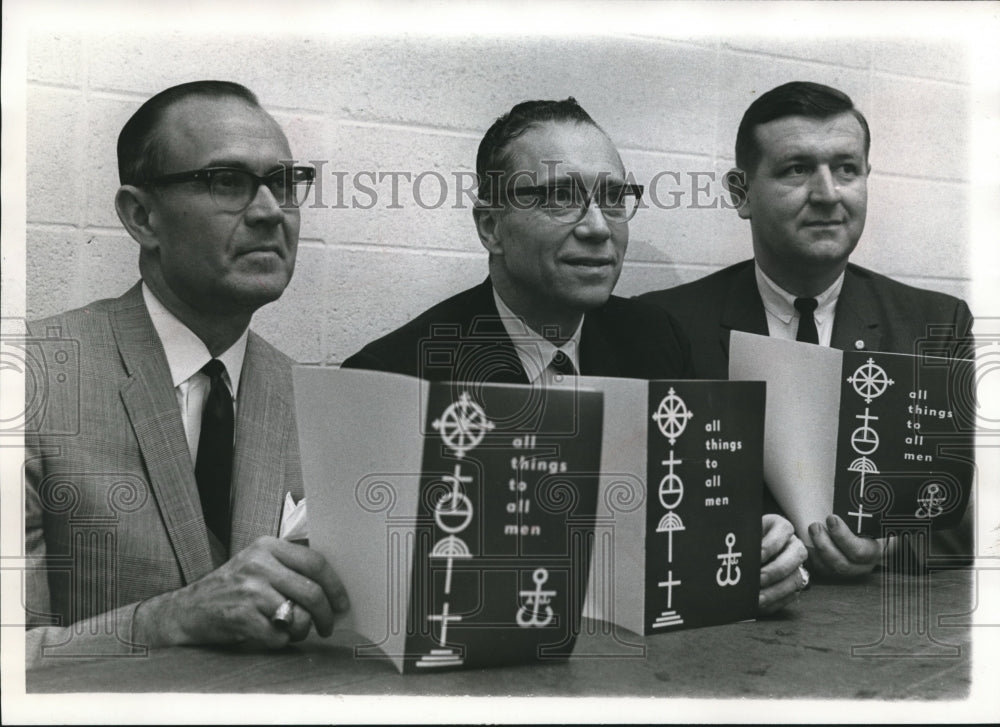 1966, Doctor Robert Hingson, noted doctor, with Others - abna32945 - Historic Images