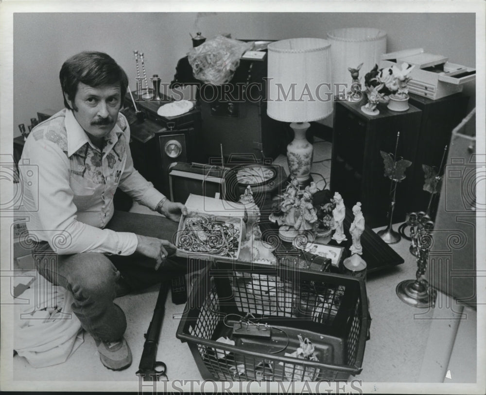 1980, Lieutenant Jimmy Hipp of Birmingham, Alabama Police Department - Historic Images