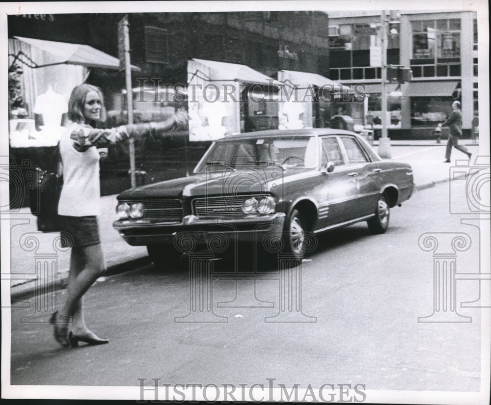 1968 Press Photo Jane Hitchcock, Model, Birmingham, Alabama Native - abna32954 - Historic Images