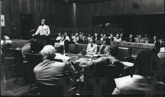 1981, Jefferson County Legislators at Delegation Hearing - abna33110 - Historic Images