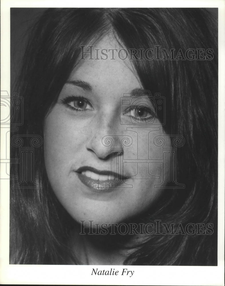 Press Photo Natalie Fry attended the University of Montevallo, Alabama ...