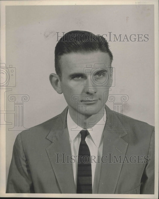 1962 Press Photo Jack Friend of Mobile, Alabama - Market Research - abna33159-Historic Images
