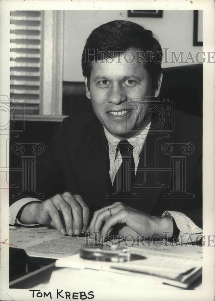 1981 Thomas Krebs of Alabama Securities Commission - Historic Images