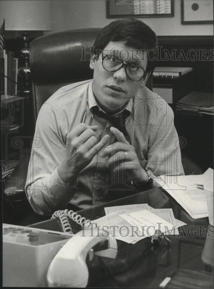 1981, Thomas Krebs, Director of Alabama Securities Commision - Historic Images