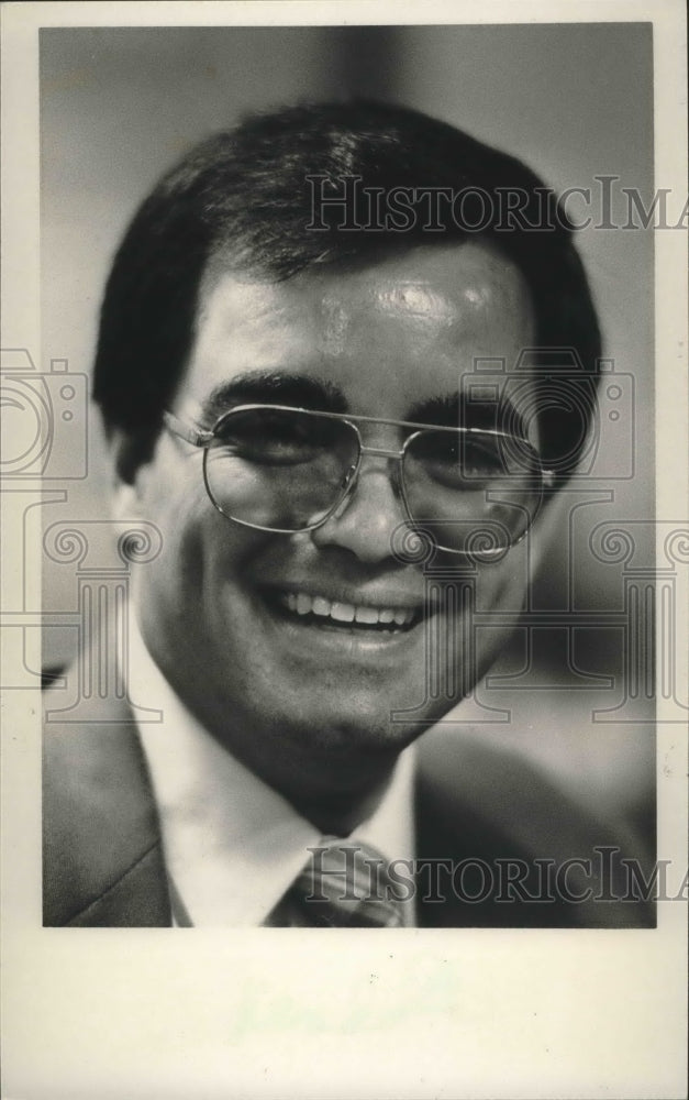 1988 Press Photo Jeff Kendall, Alabaster, Alabama City Council Candidate - Historic Images