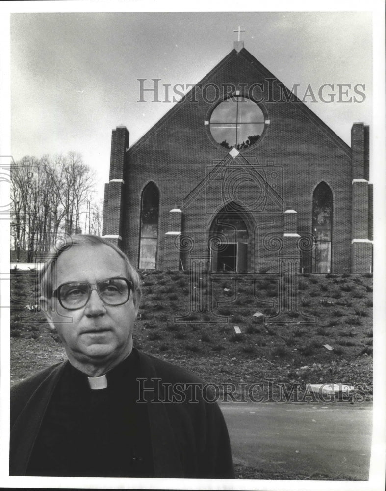 1993, Reverend Ray Keiser, St. Elizabeth Ann Seton Church, Alabama - Historic Images