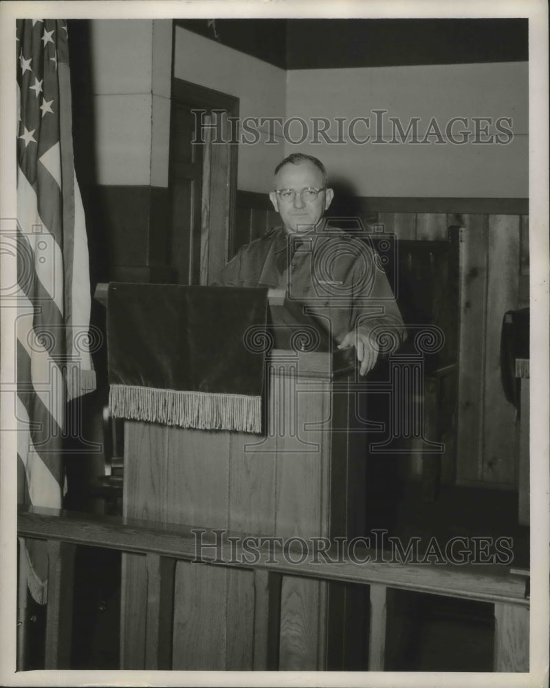 1951, Brigadier General Walter JoHanna, State Adjutant General - Historic Images