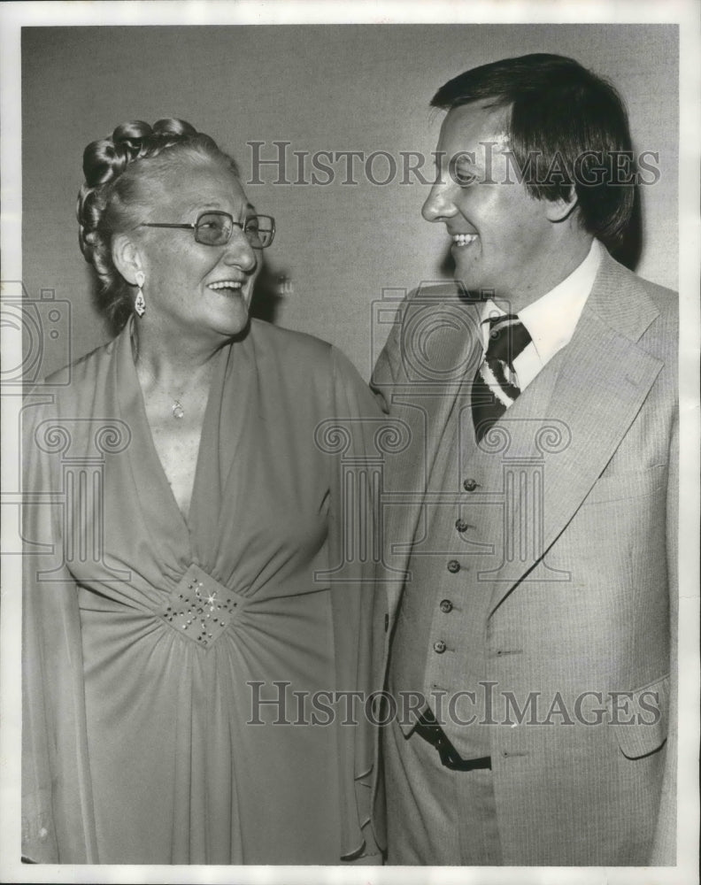 1978 Mrs Dorothy Greenlee Jackson, Court Reporter and Richard Perrey - Historic Images