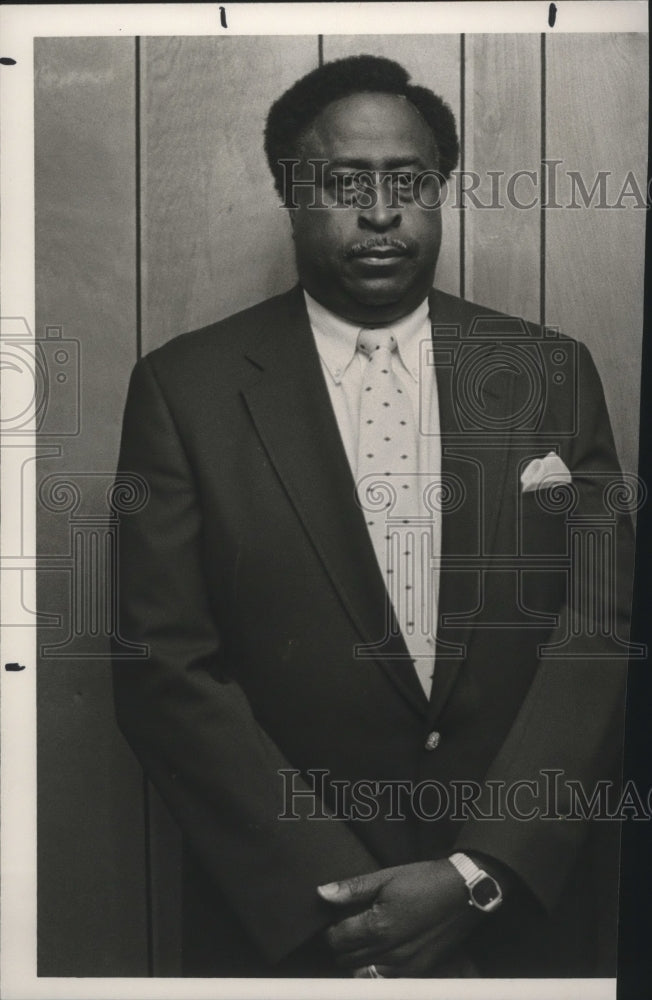 1986, Assistant Superintendent Arthur Long of Bessemer Schools - Historic Images