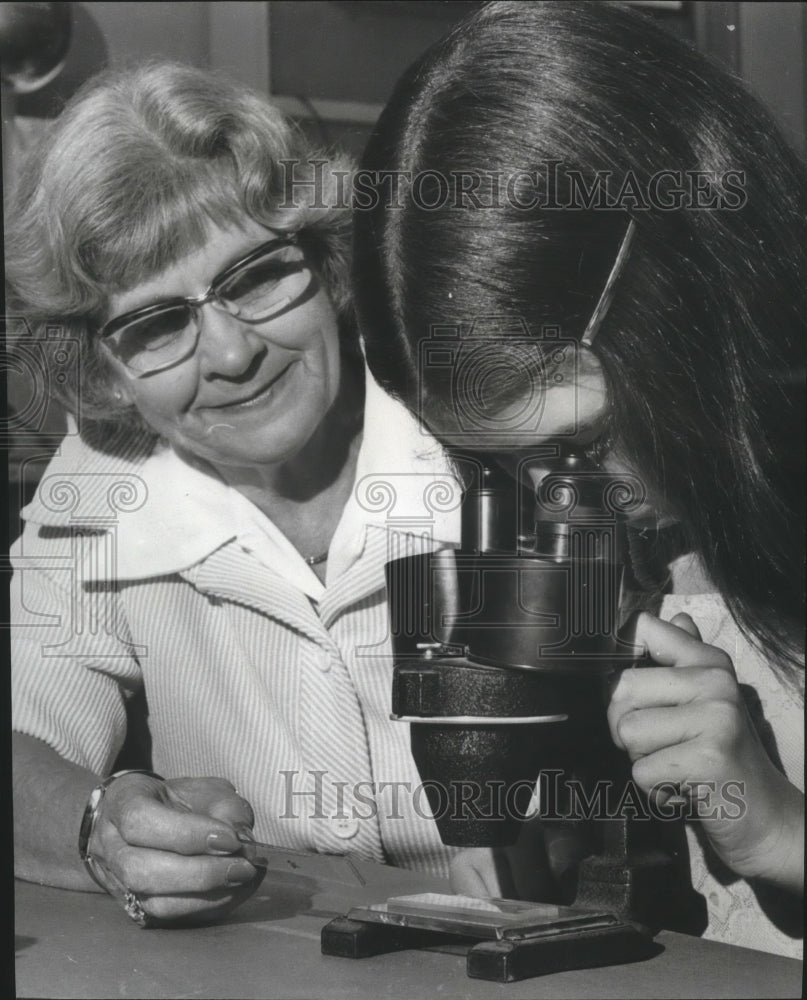 1976, Mrs. Helen L. Long, teacher - abna33570 - Historic Images