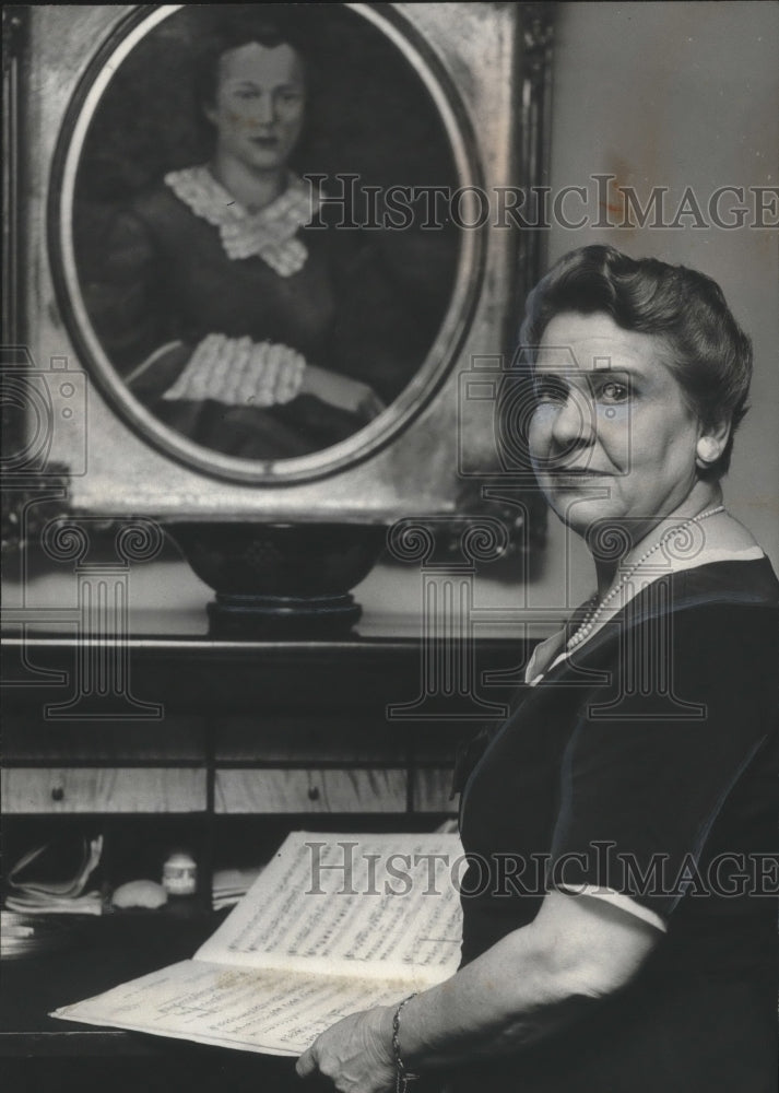 1958 Press Photo Mrs. D. Trotter Jones, Clubwoman Nominee - abna33642 - Historic Images