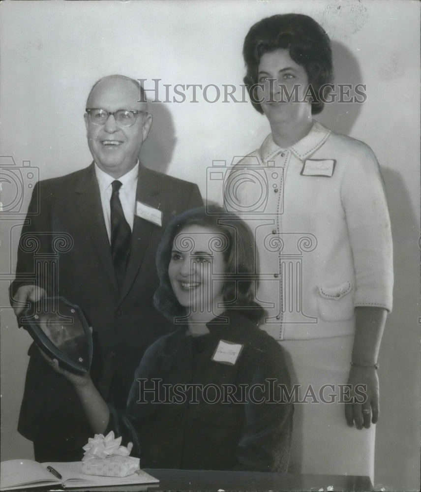 1967 Ann Petty Receives Legal Secretary of the Year Award, Alabama - Historic Images