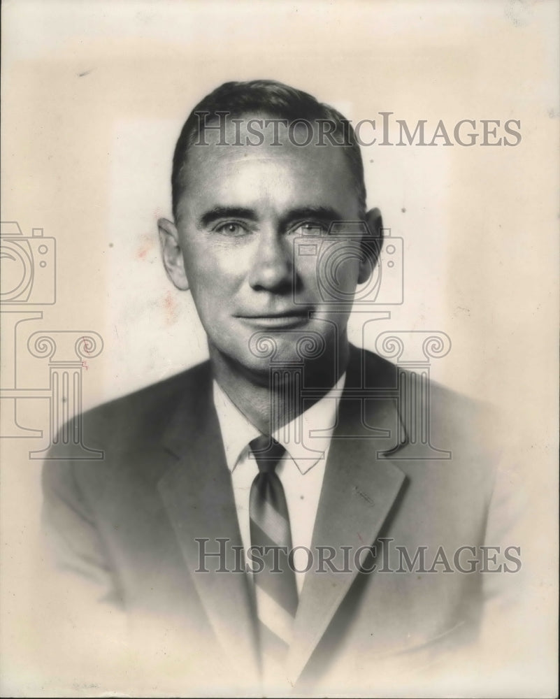 1964 Press Photo Harrison (Hack) Lloyd, Homewood City Council Candidate - Historic Images