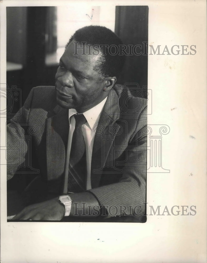 1986 Press Photo Louis Dale, Birmingham Board of Education - abna33766 - Historic Images