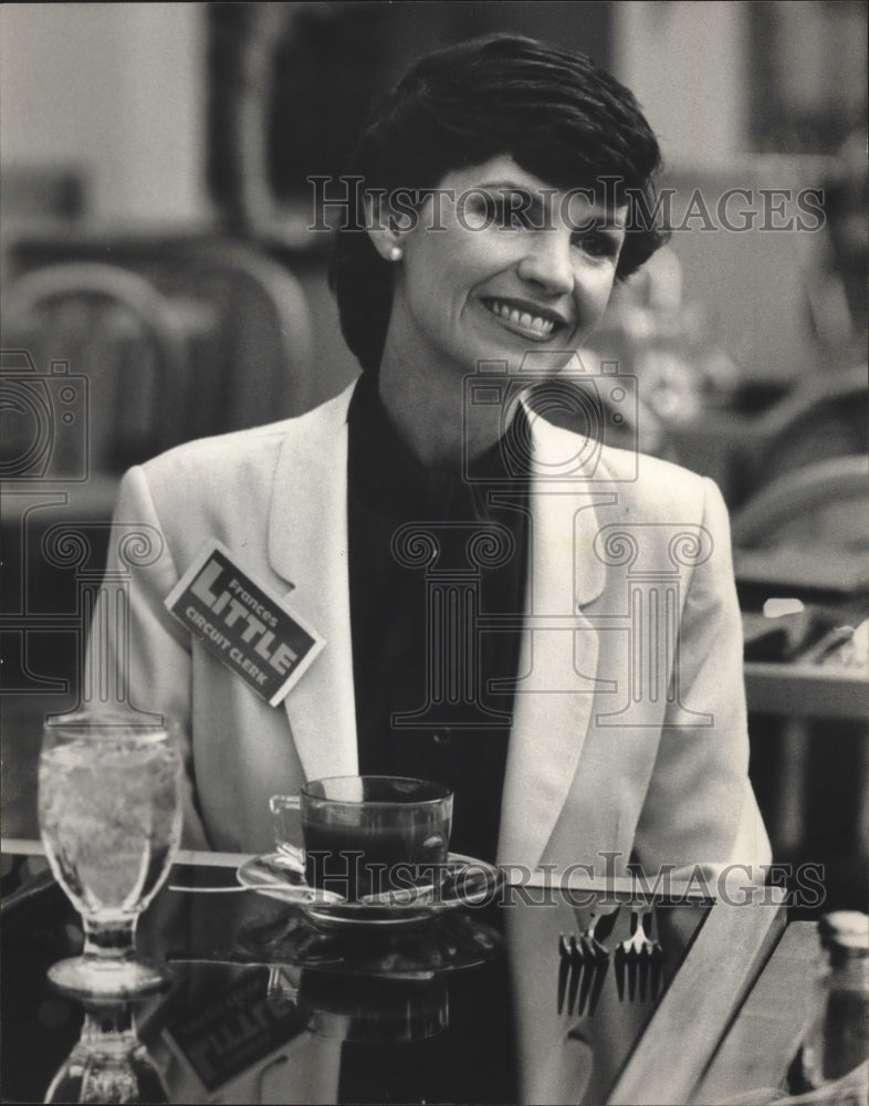 1982, Frances Little, Candidate for Circuit Court, Alabama - Historic Images