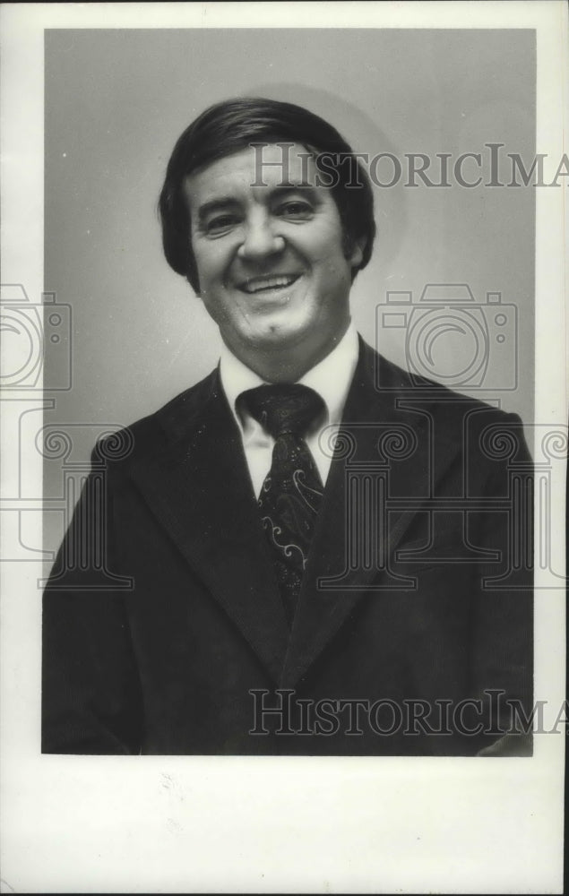 1974 Press Photo Robert Lipscomb, Alabama Education Association, Vice President - Historic Images