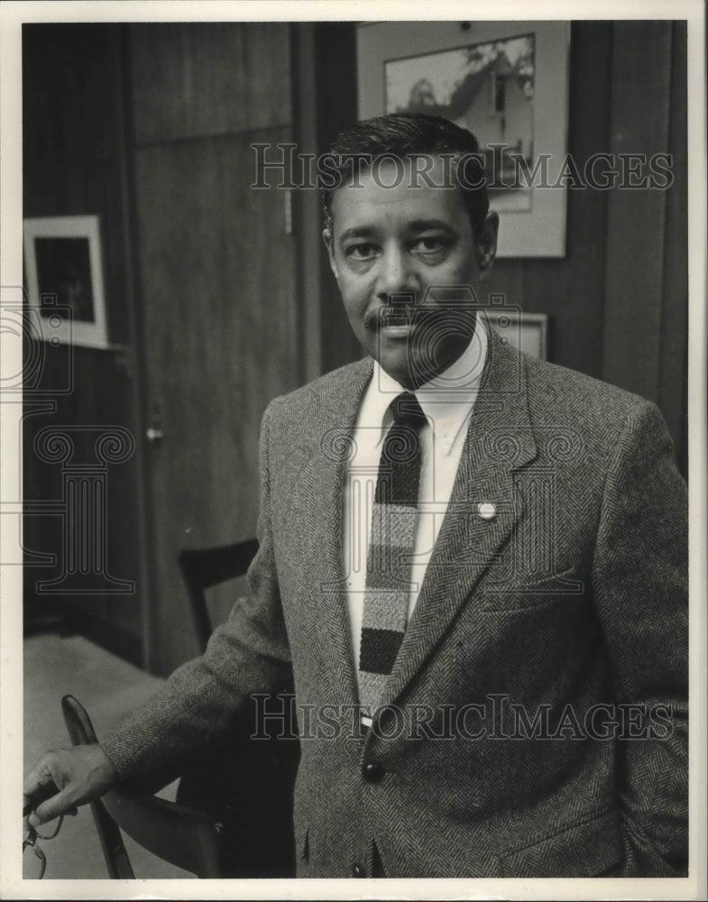 1987, Douglas Covington, President, Alabama A &amp; M University - Historic Images