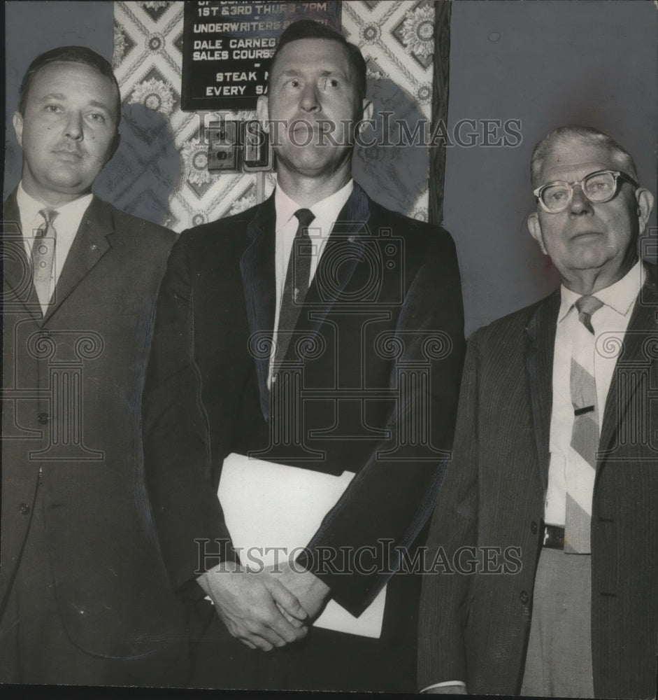 1961 Press Photo Judge C. S. Whittelsey, president of Opelika Rotary Club - Historic Images