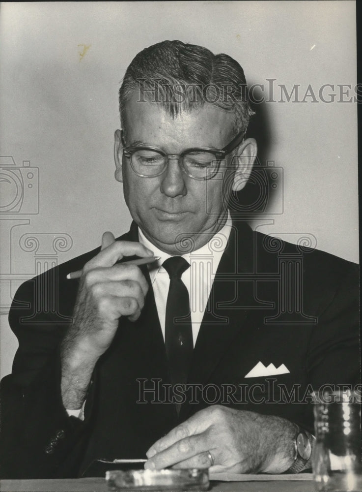 1964 Press Photo Dr. Kermit Johnson, Educator - abna33916 - Historic Images