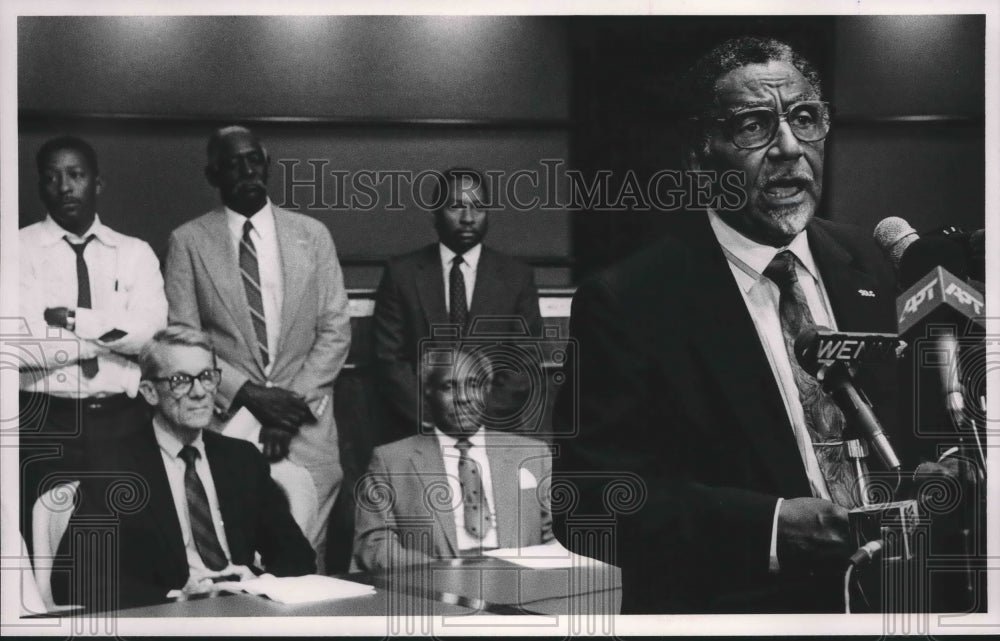 1990 Southern Christian Leadership Conference - Joseph Lowery, Press-Historic Images