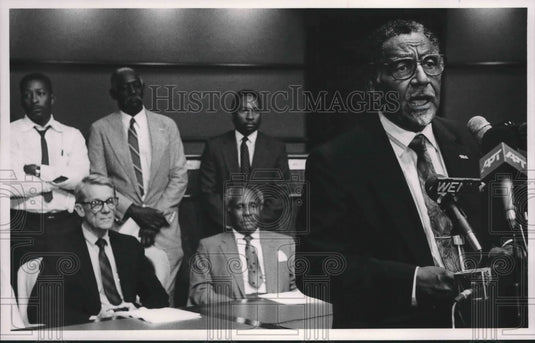 1990 Southern Christian Leadership Conference - Joseph Lowery, Press-Historic Images