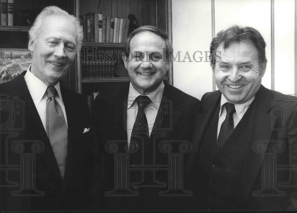 1980, Alabama Symphony Supporters Louis Sudler-Fob James-Ralph Black - Historic Images