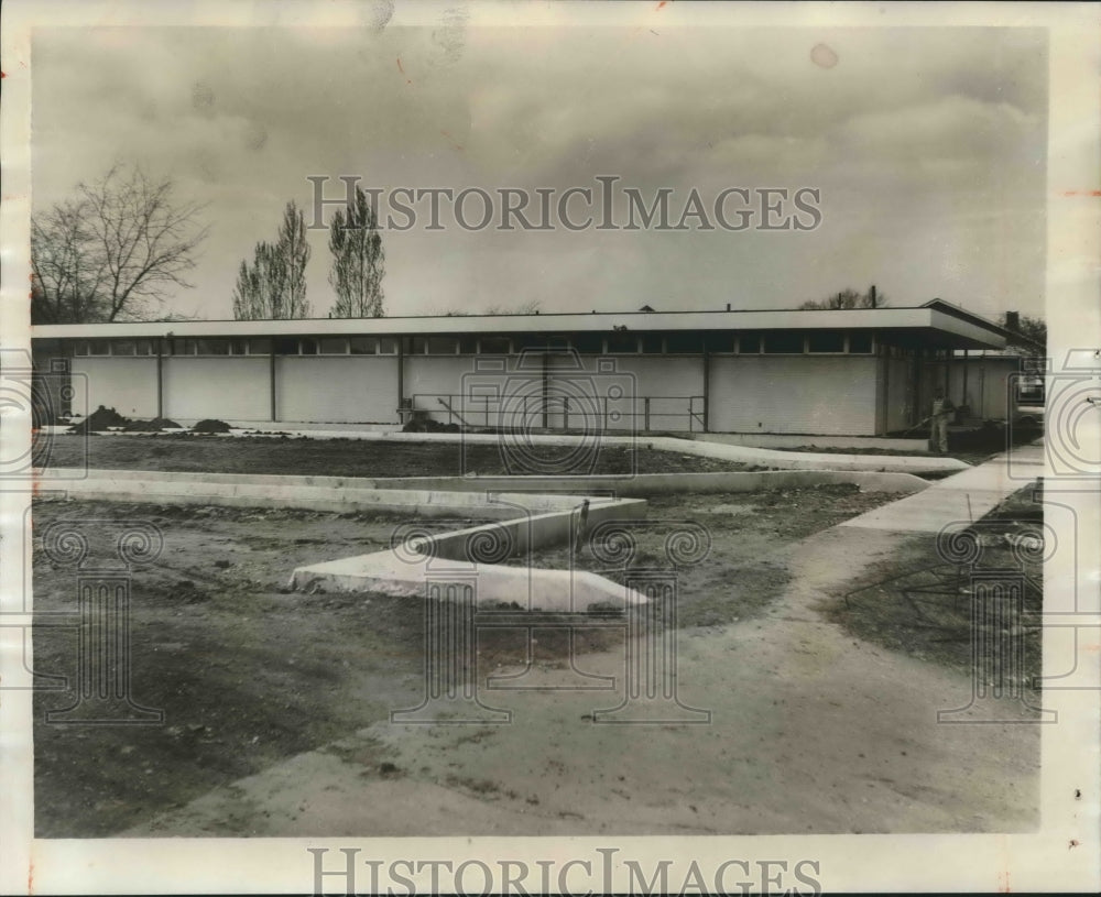 1961 Press Photo Northern Health Center, Exterior, Birmingham, Alabama - Historic Images