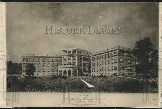 1985, Lloyd Noland Hospital - Architects' Rendering, Birmingham - Historic Images