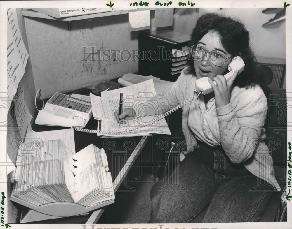 1989, Laura Vines, Crisis Center Volunteer of the Month - abna33959 - Historic Images