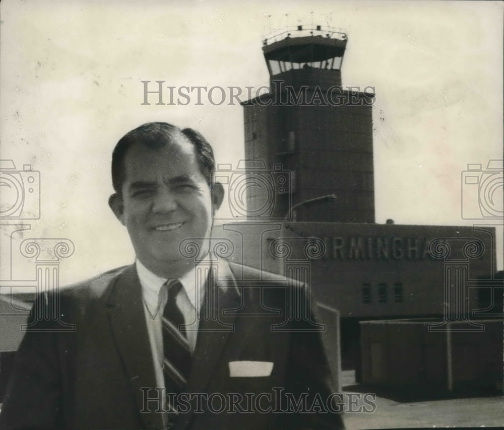 1969 Press Photo Aviation Director Waverly Johnson - abna33985 - Historic Images