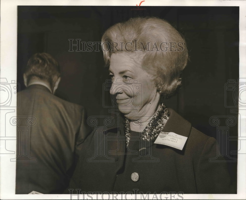 1971, Elizabeth Jones, Home Economist, at Convention - abna33990 - Historic Images