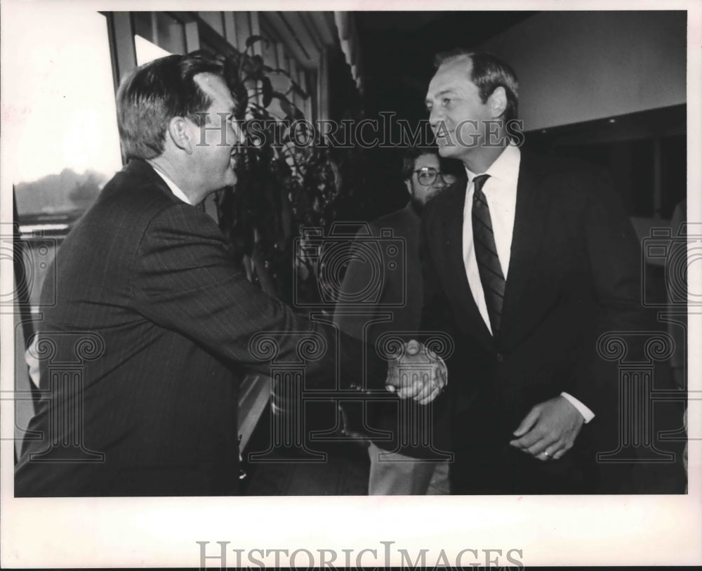 1990, Paul Hubbert, Don Siegelman - abna33993 - Historic Images