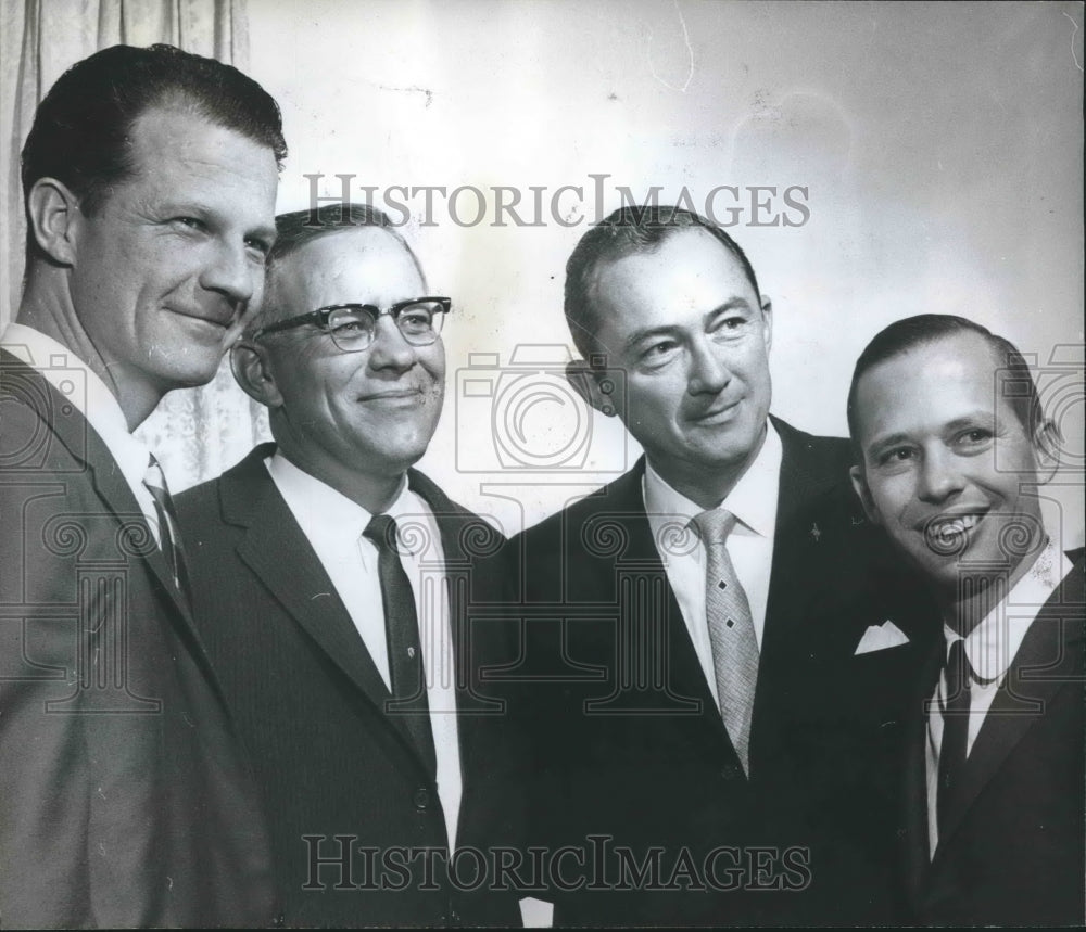 1962 Press Photo Officers of Birmingham Association of Home Builders at dinner - Historic Images