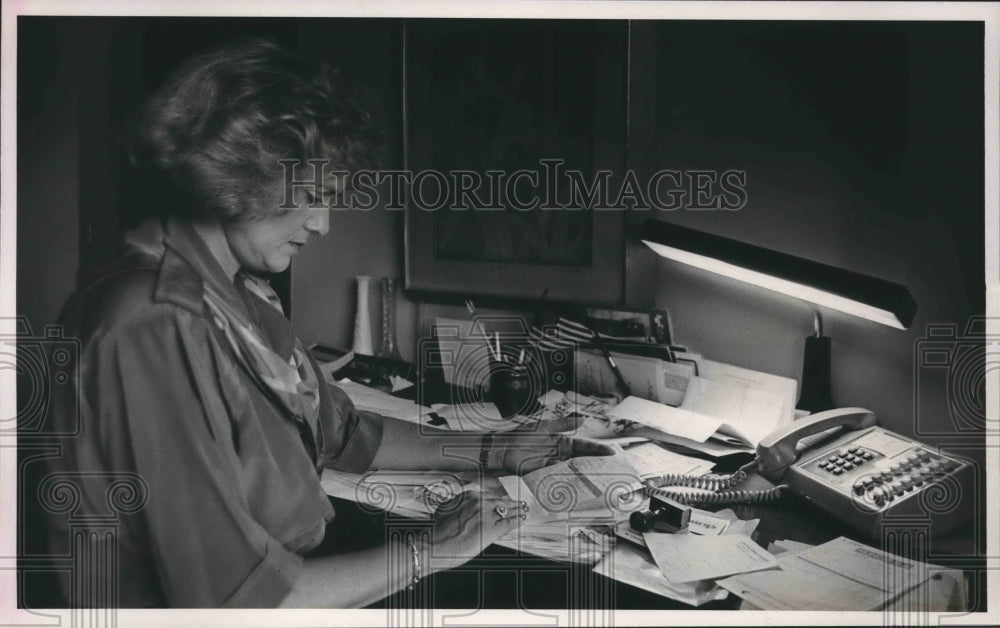 1987, Bettye Fine Collins, former Birmingham City Council Member - Historic Images