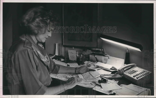 1987, Bettye Fine Collins, former Birmingham City Council Member - Historic Images