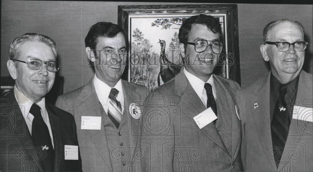 1978, Member of National Wild Turkey Federation at Alabama Meeting - Historic Images