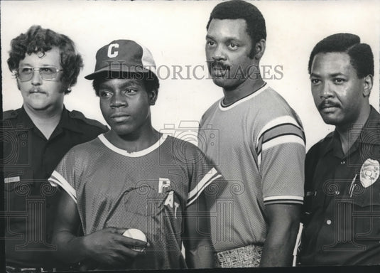 1976, Collegeville's Police Athletic Team wins baseball championship - Historic Images