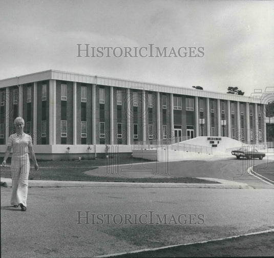 1974 Press Photo Lurleene B. Wallace school of Nursing in Jacksonville, Alabama - Historic Images