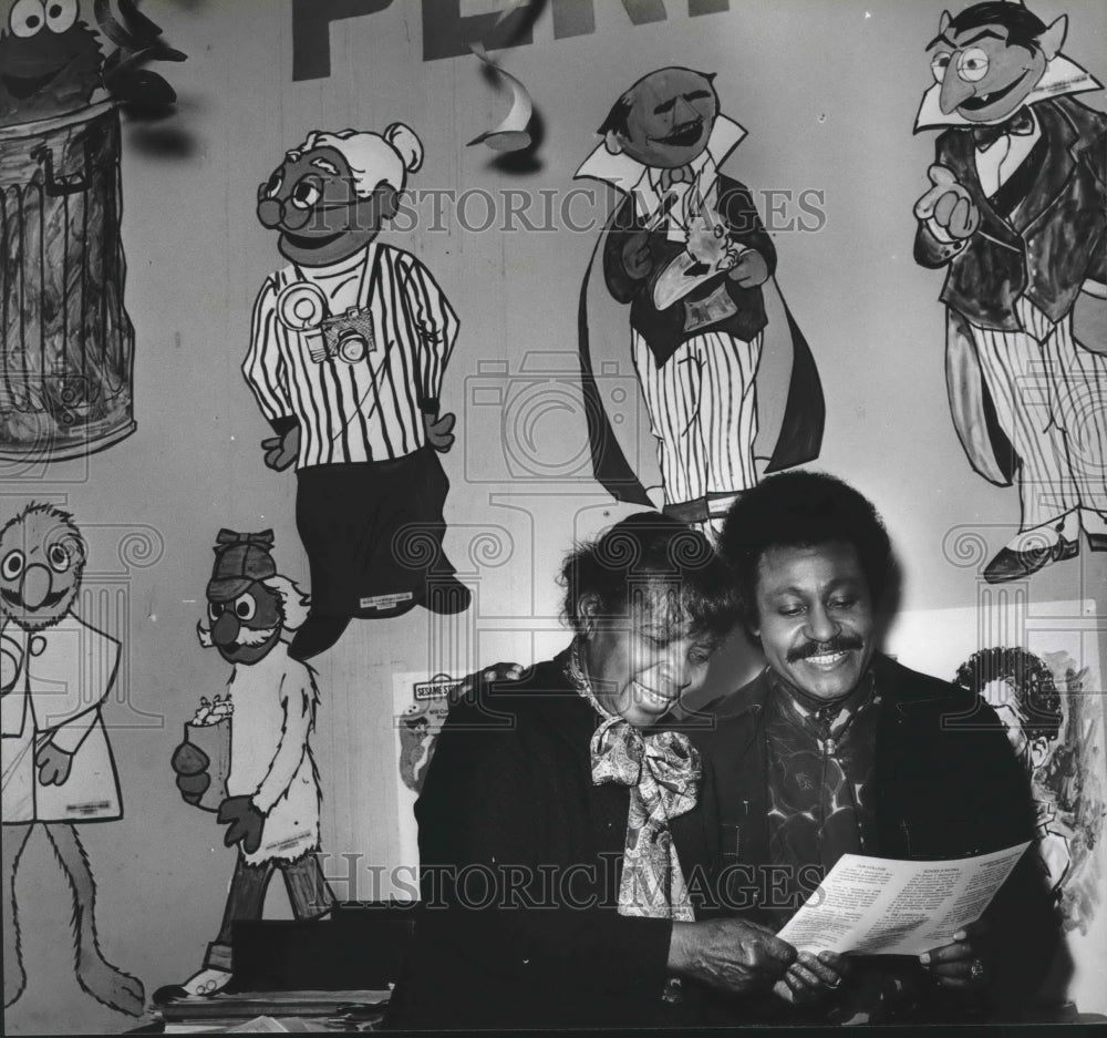 1979 Mrs. Jackie Long has been joined by Doctor Jerome Averette - Historic Images