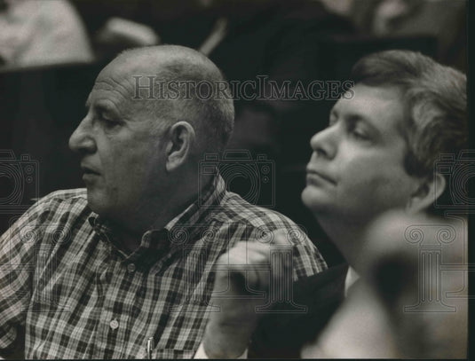 1984, Charles Kemp, Kemp's Wrecker Service, Attorney Mike Edwards - Historic Images