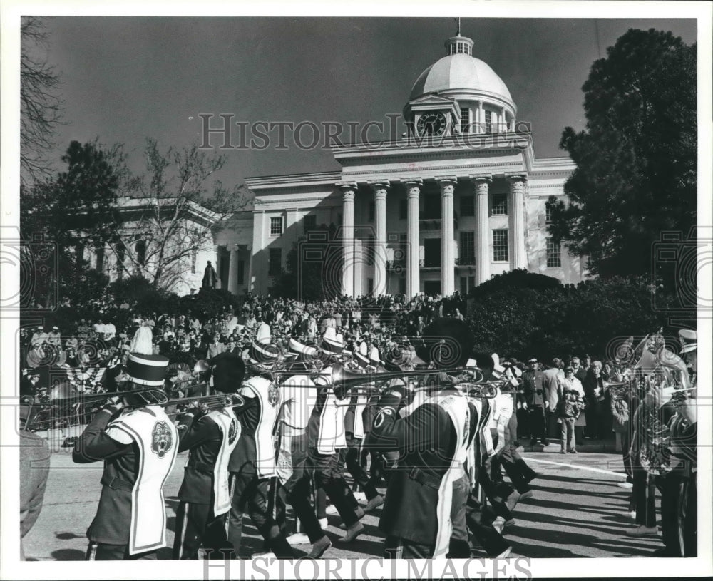1979 Alabama Governor Fob James' Inaugural Parade at State Capitol - Historic Images