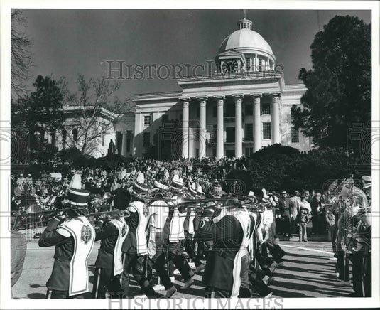 1979 Alabama Governor Fob James' Inaugural Parade at State Capitol - Historic Images