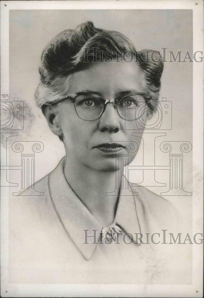 1958, Doctor Marian Irish, Woman Educator - abna34425 - Historic Images