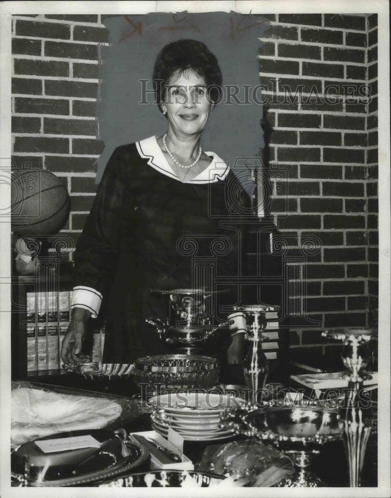 1967 Press Photo Mrs. David Williams, Mother of Miss Mississippi Mary Ann Mobley - Historic Images