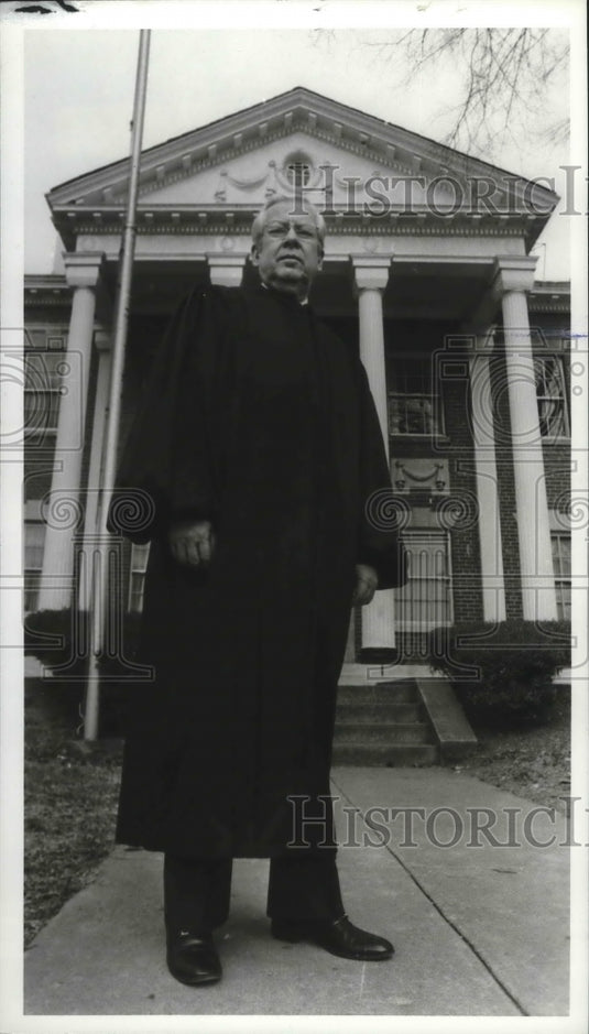 1981, Judge G. Ross Bell, Jefferson County Family Court Judge - Historic Images
