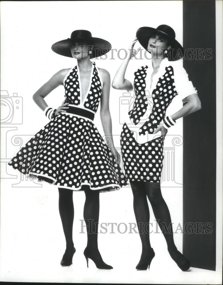 1991, Lillie Rubin Dresses on Models, Brookwood Village - abna34523 - Historic Images