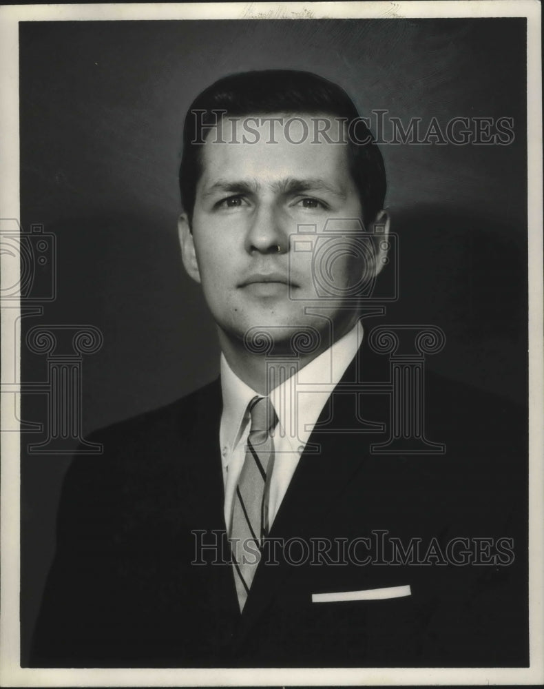 1966 Press Photo Joe F. Volker Jr., political candidate, Alabama - abna34539 - Historic Images