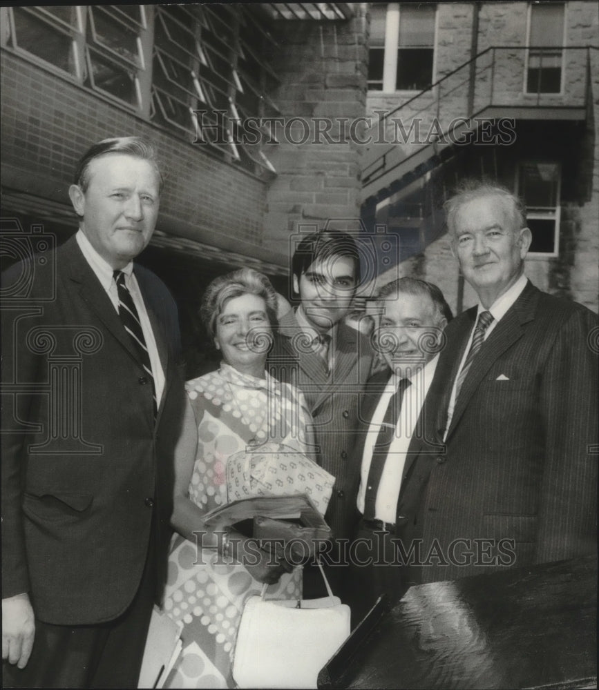 1970 Press Photo Dedication of Jefferson County Tuberculosis Sanatorium, Alabama - Historic Images