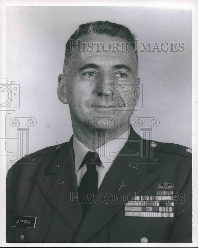 1971, Chaplain (Lieutenant Colonel) Louis M. Jackson, Fort McClellan - Historic Images